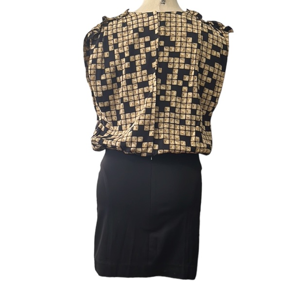 Alexander Wang Silk Patterned Mini Dress, size 6 - Picture 10 of 16